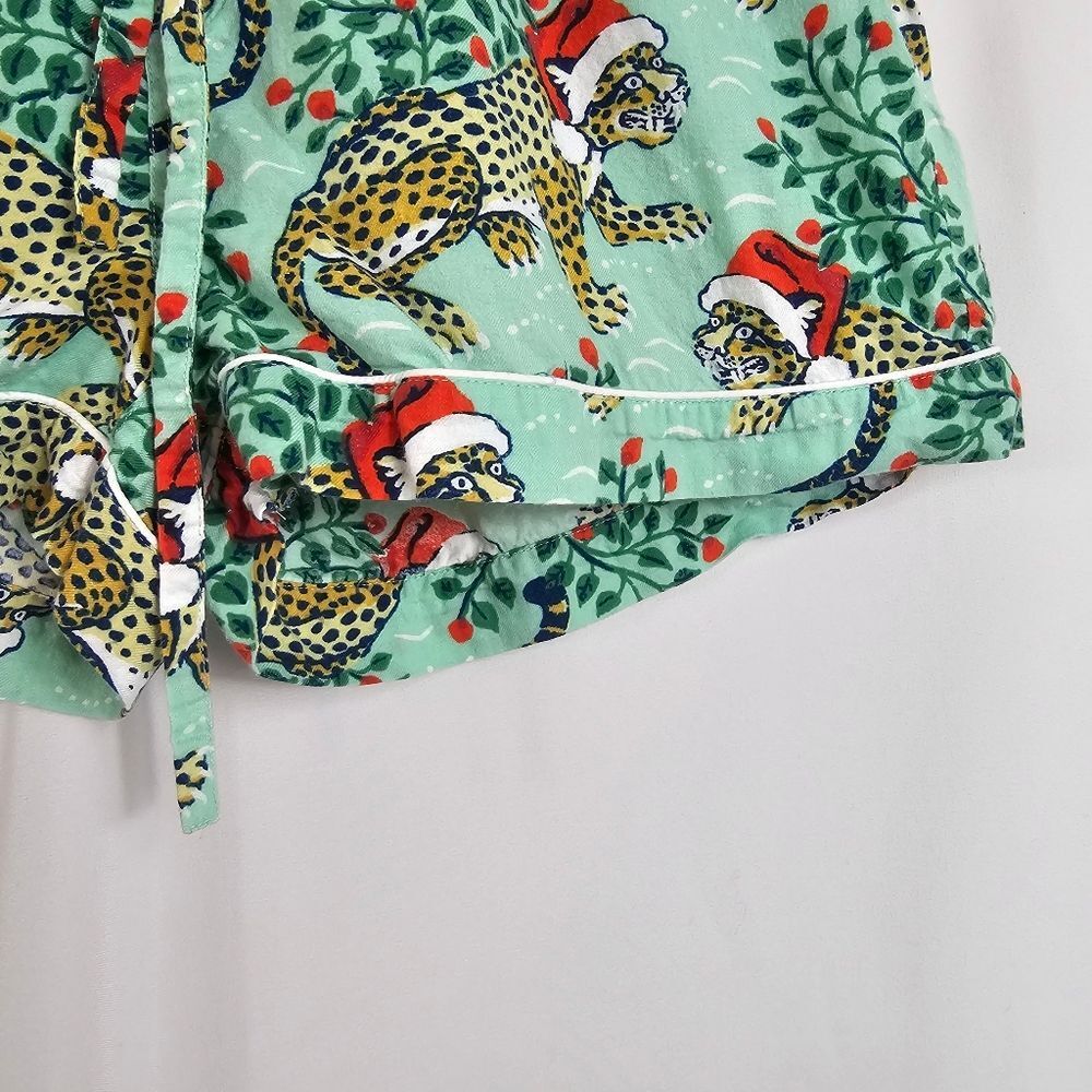 Printfresh Holly Jolly Bagheera Shorts Sleep Set in Green - Size XS - Picture 13 of 15